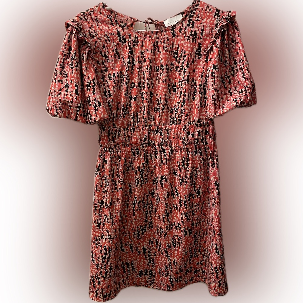 Topshop Backless Abstract Dress - Picture 4 of 9